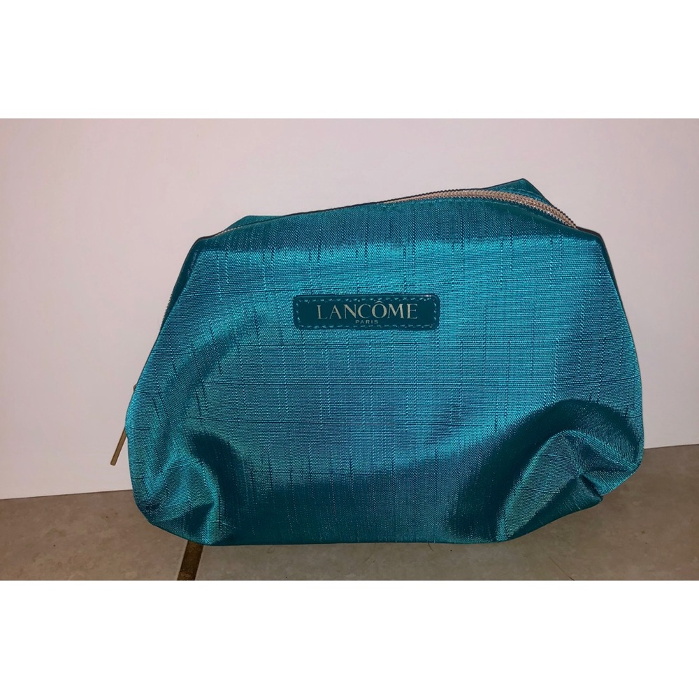 Turquoise Lancôme Paris Make up Bag